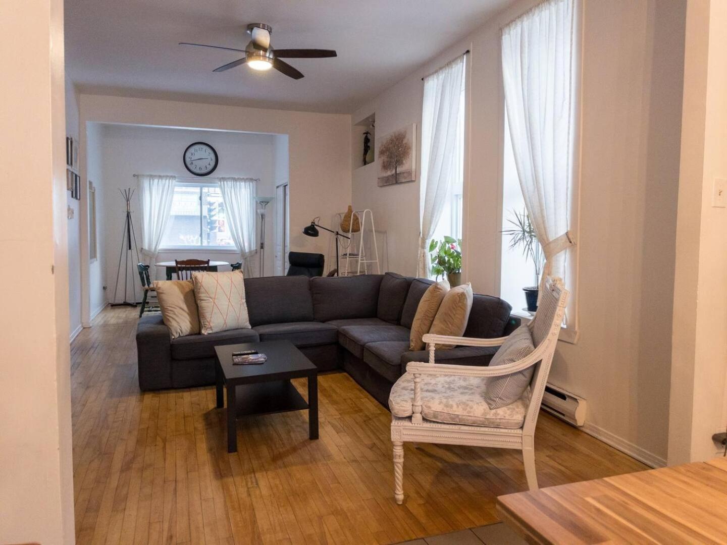 Perfect For Groups Big Livingroom 2 Backyard 3Br Montreal Exterior photo
